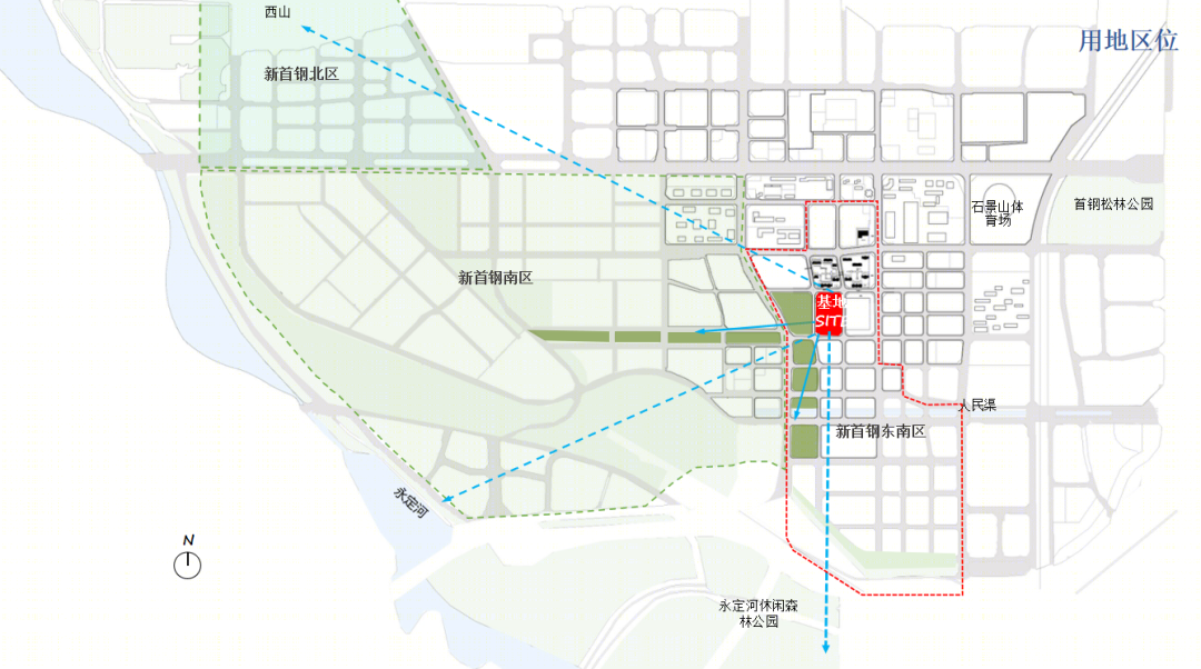 北京石景山写字楼规划地块(含翔鹰大厦)丨中国北京丨吕元祥建筑师事务所-5