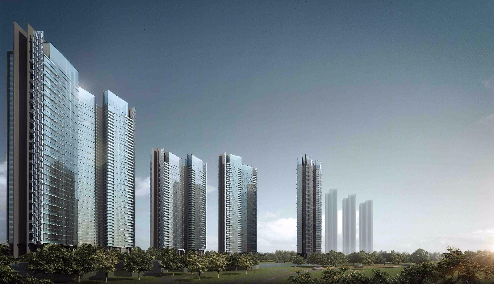 深圳华侨城新天鹅堡住宅景观-18