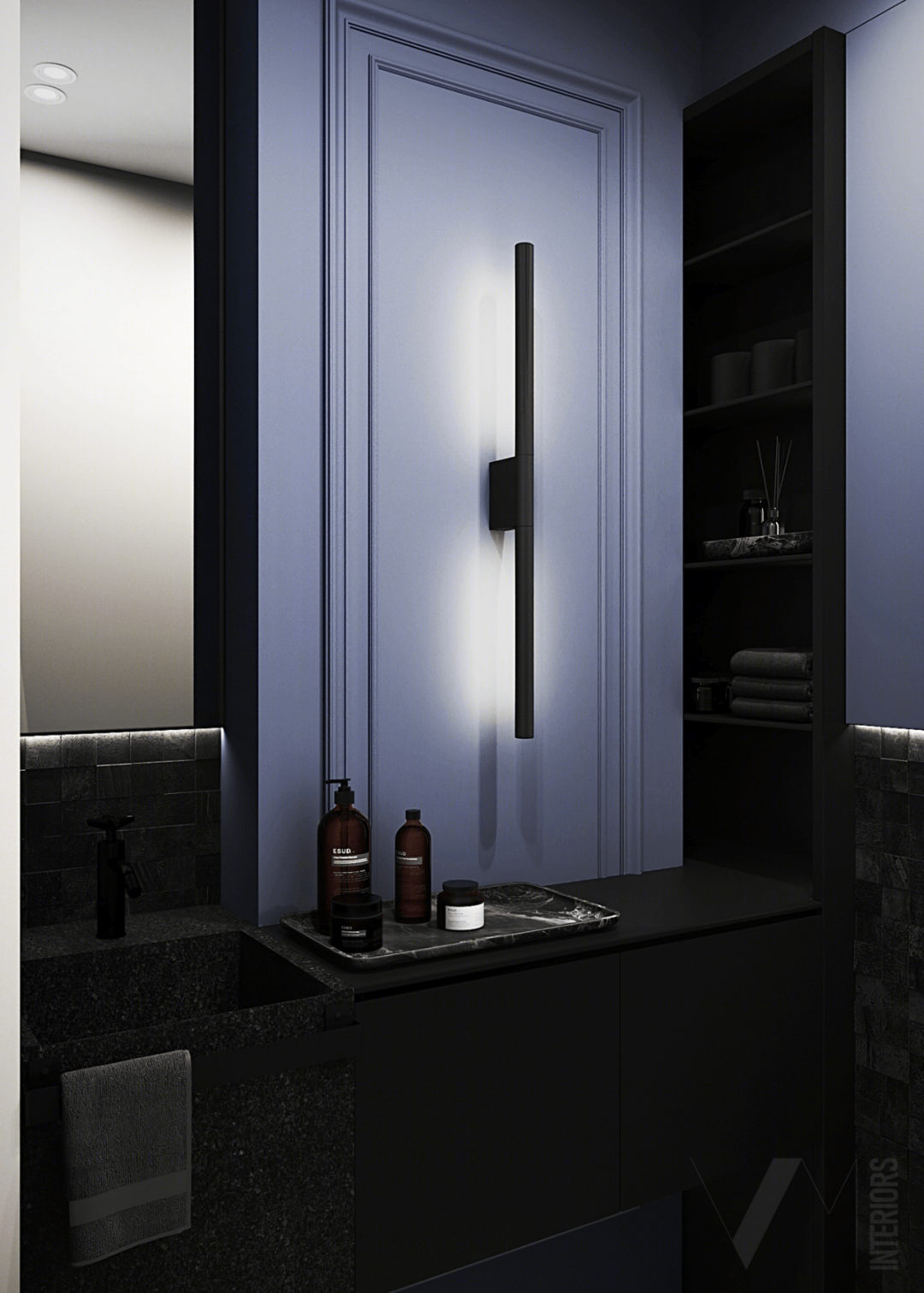 摩尔多瓦 86㎡现代复古风公寓丨米兰设计师 Valeria Mahu-35