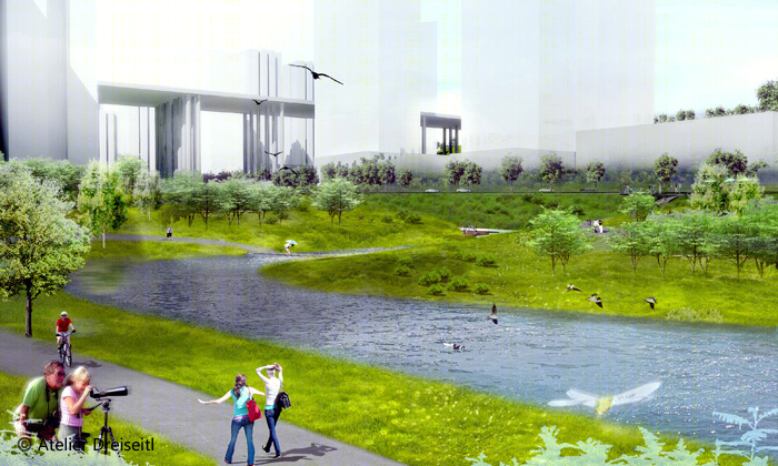 重庆双溪河生态治理景观 · 戴水道设计公司的绿色城市公园-18