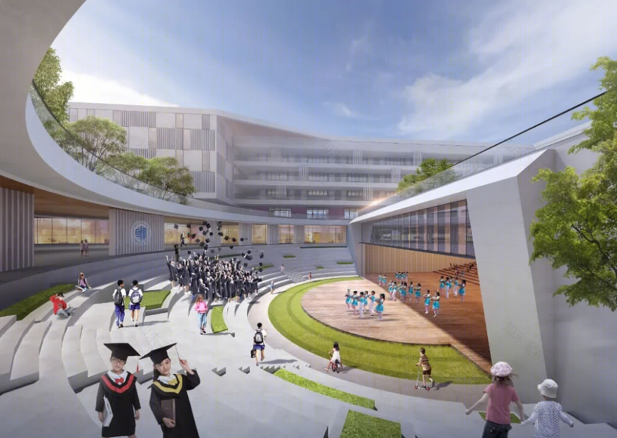 上海兰生复旦学校青浦分校丨中国青浦丨上海华都建筑规划设计有限公司(HDD)-58