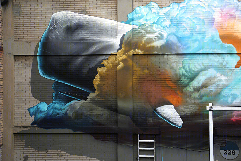 瑞士多彩动物壁画景观 | NEVERCREW 的街头艺术杰作-17