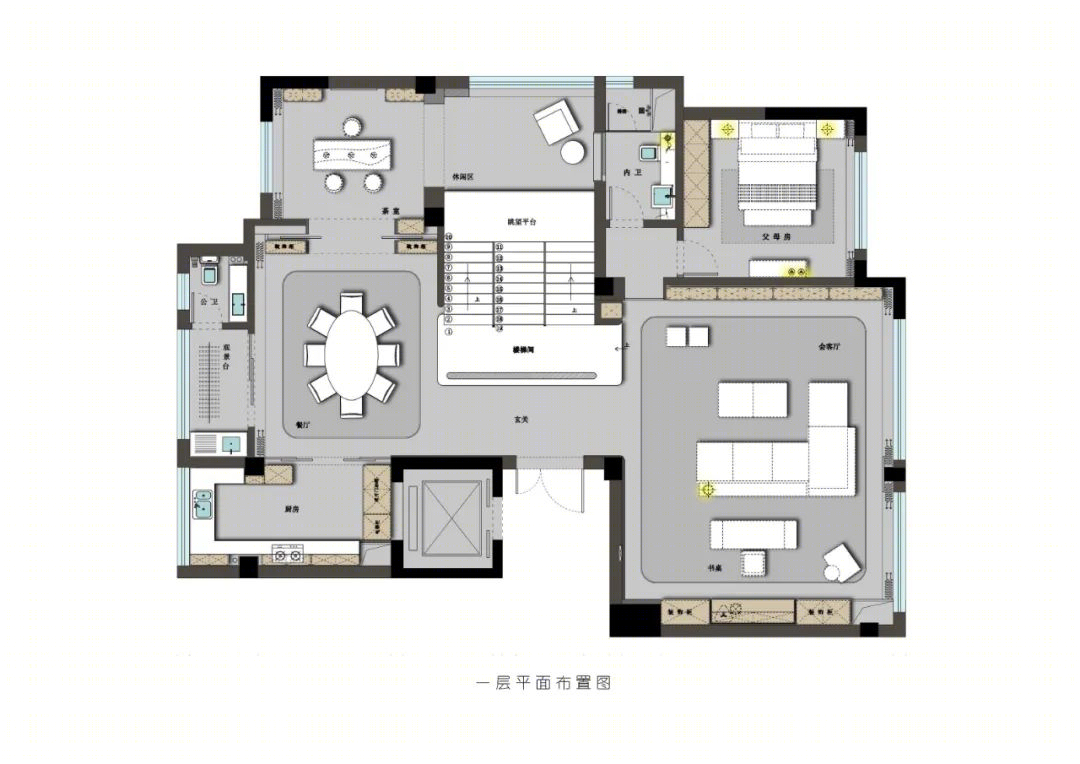 G SPACE DESIGN | 义乌 300㎡精致优雅大宅-11