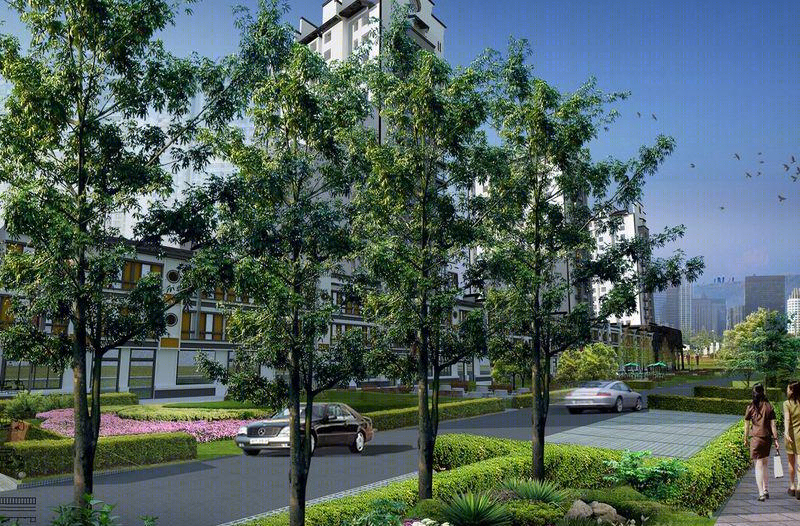 周磊丨小区景观丨辽中亿甲府景观设计-22