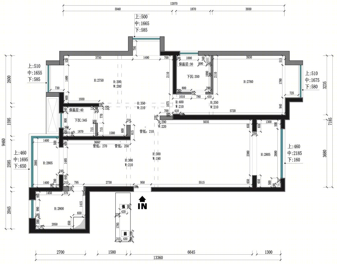 中建大公馆︱冬日安静美学空间-7