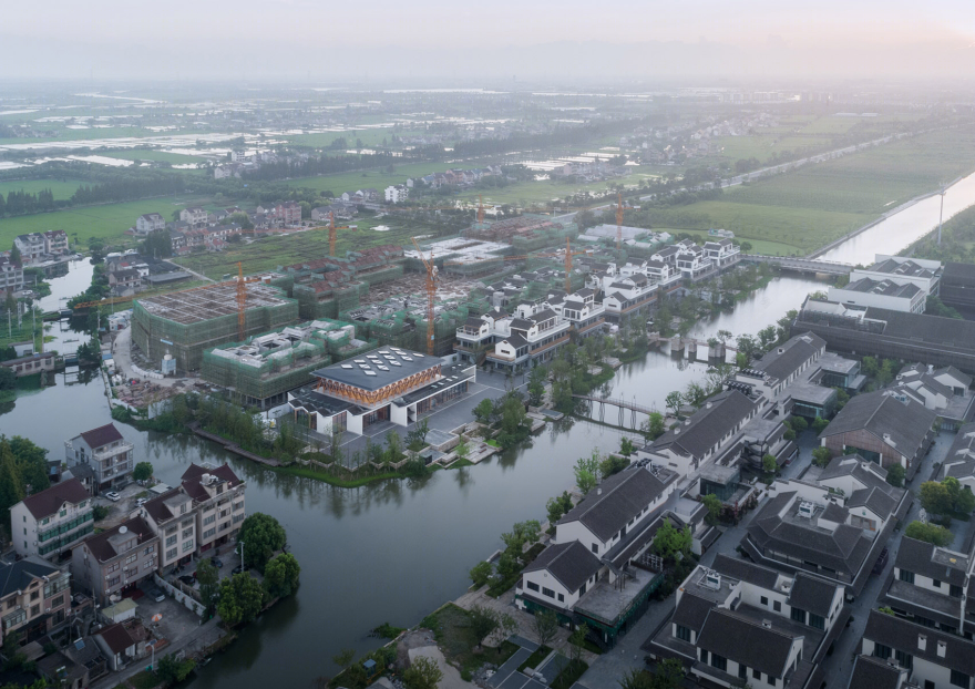 市集上的美术馆(西塘东区1号楼)丨中国浙江丨山水秀建筑事务所-7