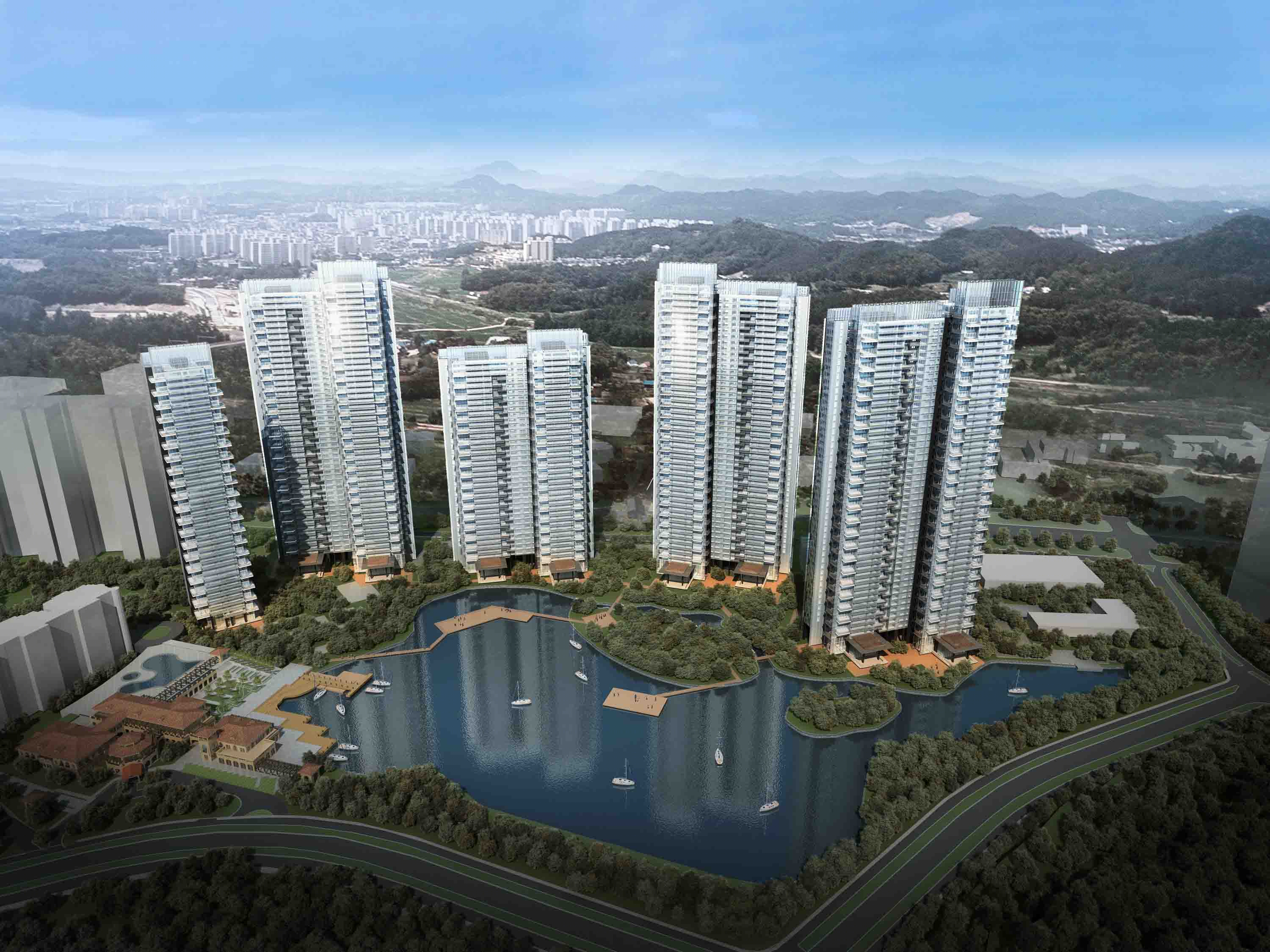 深圳华侨城新天鹅堡住宅景观-19