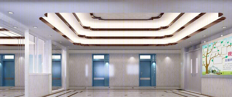 陵城六中教学建筑室内设计展示-23