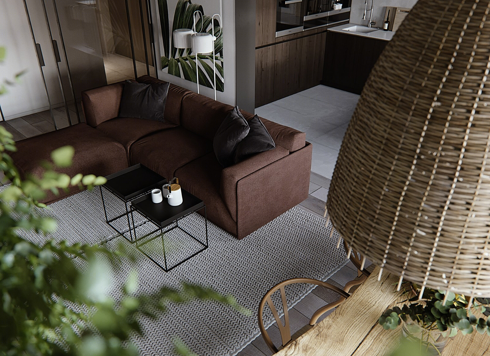 乌克兰 94 平米三口之家，舒适宜居的现代设计-17