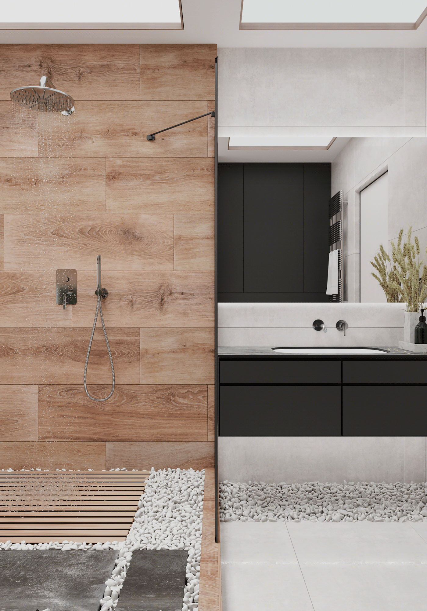 98㎡原木与高级灰 打造出超精致的住宅-26