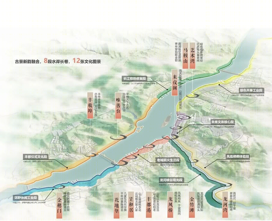 重庆市丰都县长江龙河滨水空间城市设计丨中国重庆丨中国建筑设计研究院-44