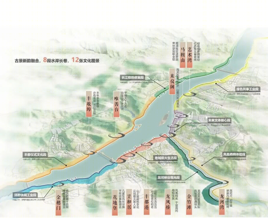 重庆市丰都县长江龙河滨水空间城市设计丨中国重庆丨中国建筑设计研究院-44