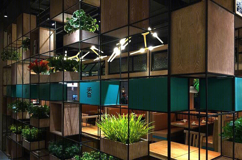 深圳鼎格麻辣香锅餐厅设计(海口吾悦店)-17