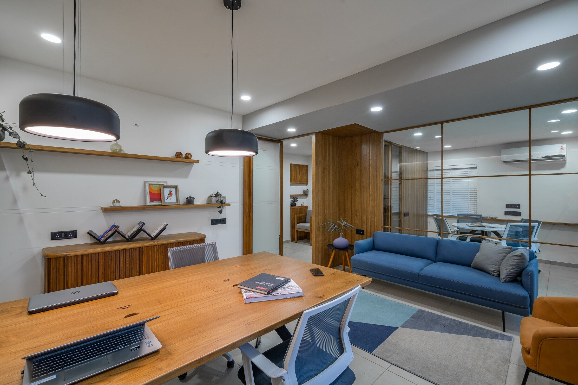 印度 AG 金融办公室丨Adhwa Architects-17