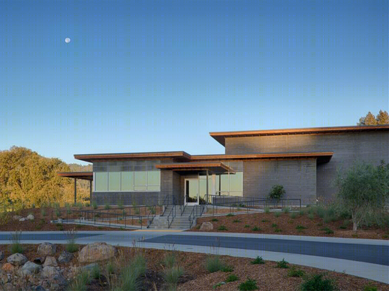 美国圣赫勒拿岛泰特斯酒庄(America St· Helena Titus Winery)丨MH Architects-7