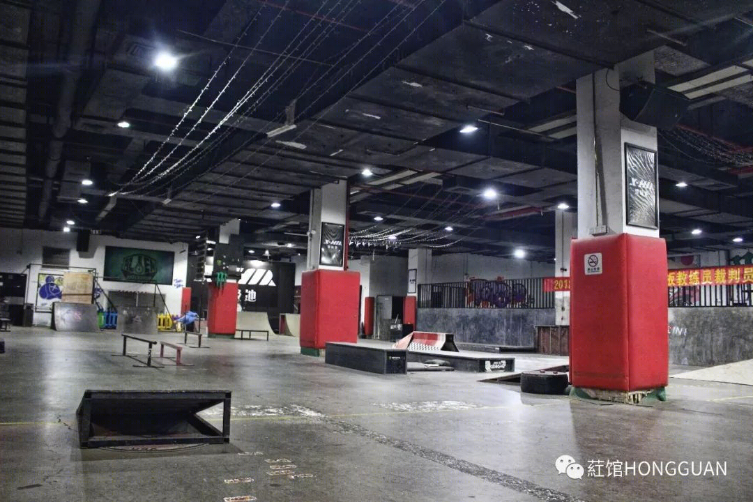 杭州聚合极限运动场馆 | 工业风美学空间-17