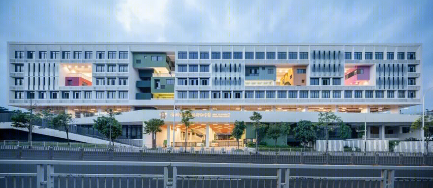 深圳市龙华区行知中学丨中国深圳丨筑博设计-115