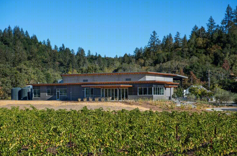 美国圣赫勒拿岛泰特斯酒庄(America St· Helena Titus Winery)丨MH Architects-13