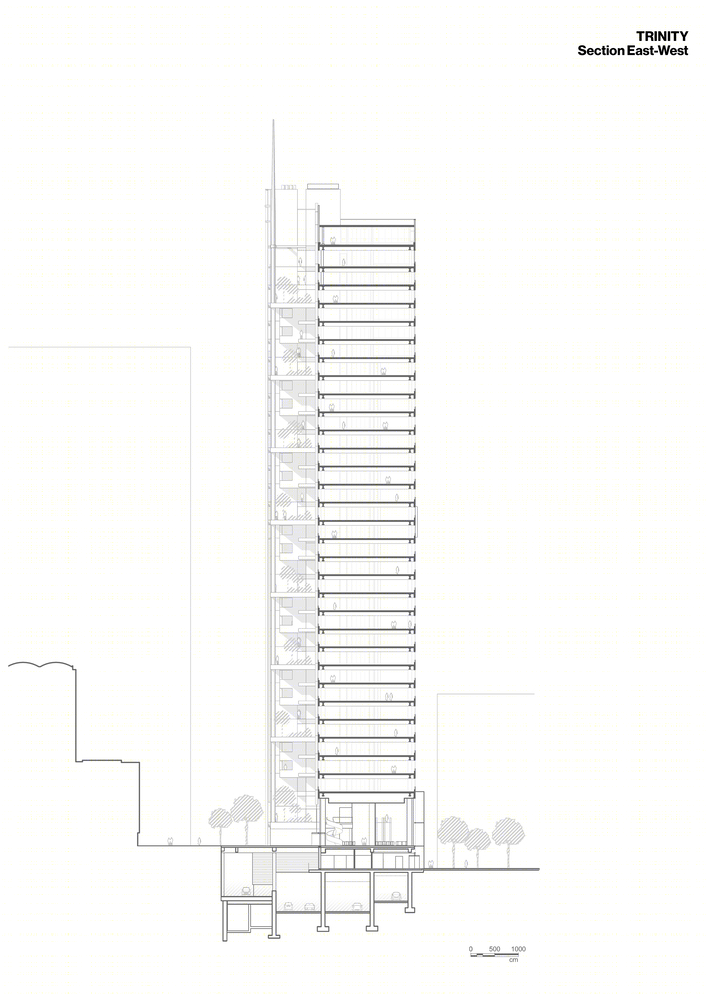 法国巴黎 La Défense 区 Trinity Tower 办公楼丨Cro&Co Architecture-60