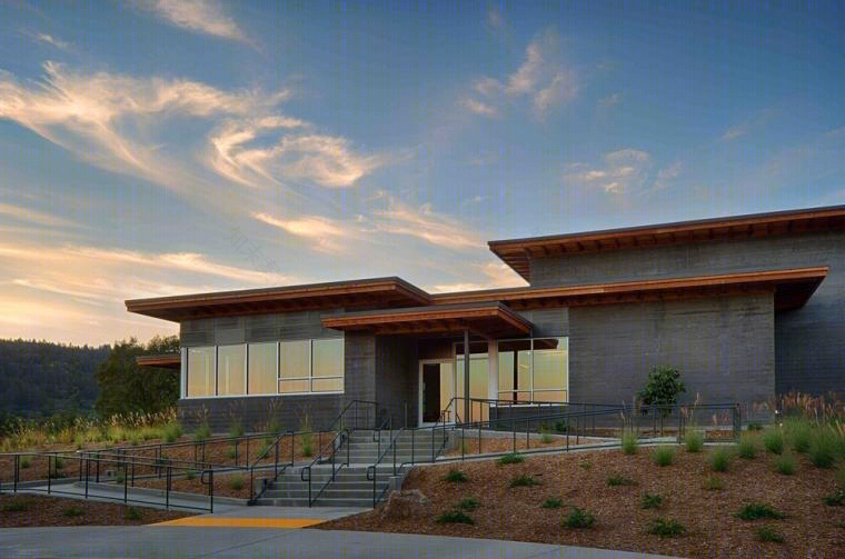 美国圣赫勒拿岛泰特斯酒庄(America St· Helena Titus Winery)丨MH Architects-15
