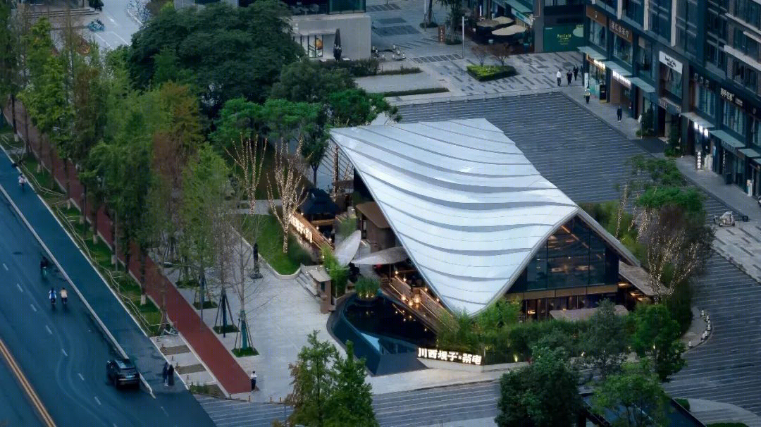 交子大道木屋顶餐厅丨中国成都丨BEHIVE 致野建筑-14