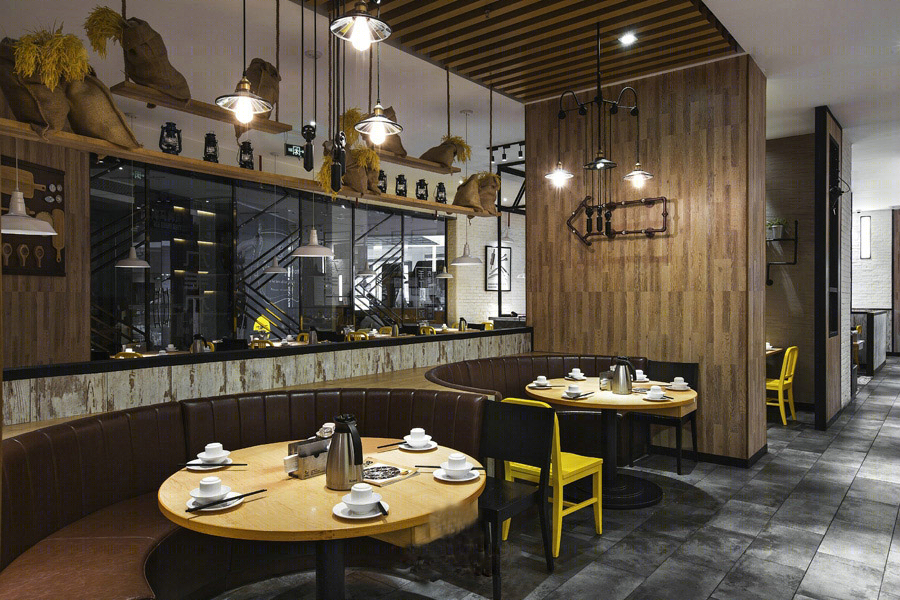 深圳九毛九海雅缤纷城店丨深圳市华空间设计顾问有限公司-12