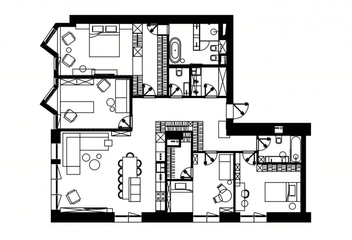 黑暗中的青铜 · Quadro Room 的极简主义设计丨Quadro Room 设计工作室-68