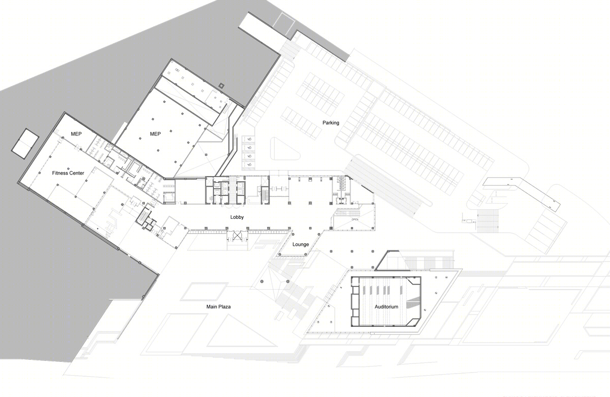 韩国蔚山东西电力总部丨samoo architects & engineers-25