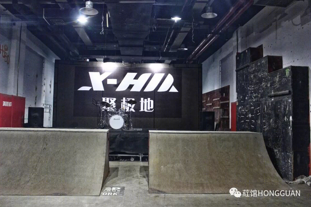 杭州聚合极限运动场馆 | 工业风美学空间-19