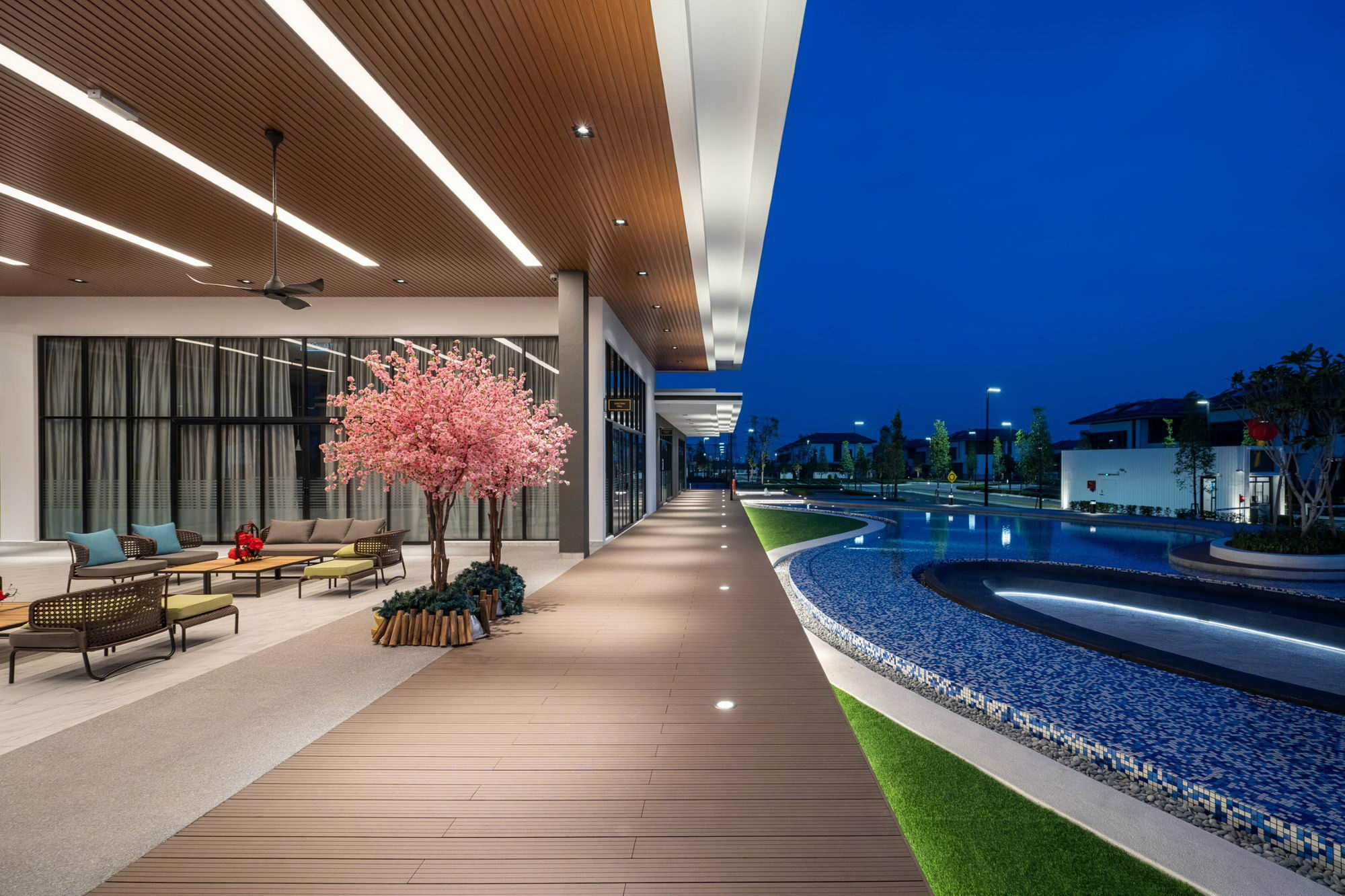 马来西亚现代化社区景观-17