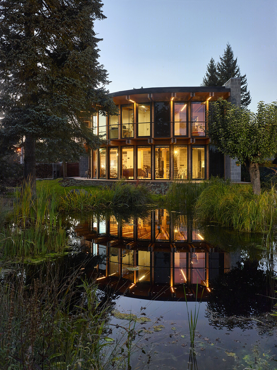 朝向太阳的绿色住宅丨Stempel & Tesar architekti-70