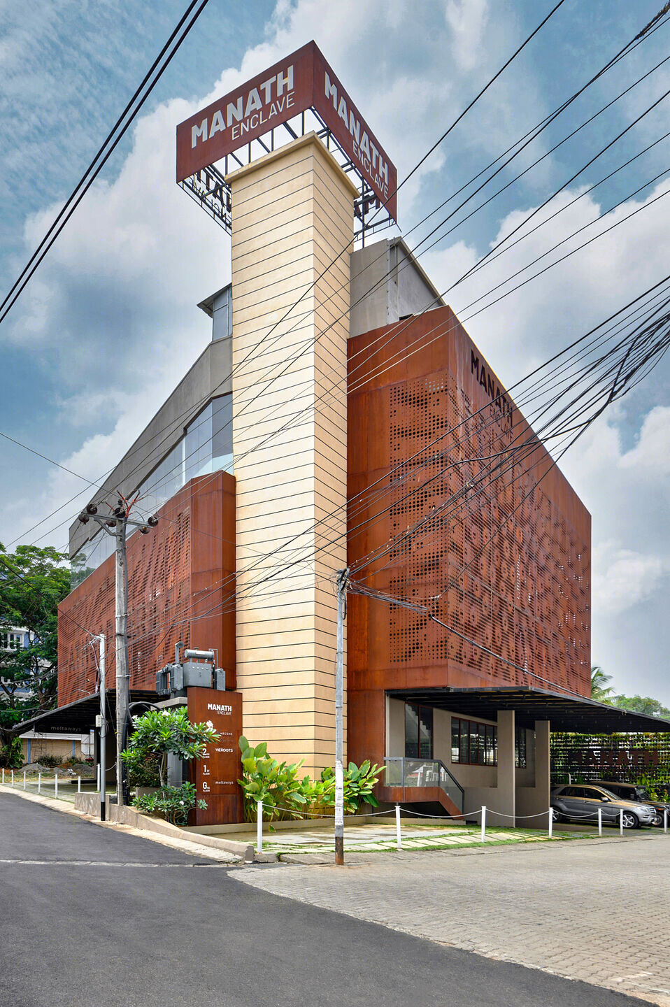 印度 Ernakulam 的气候响应式办公建筑丨Atmosphere DesignLab-14