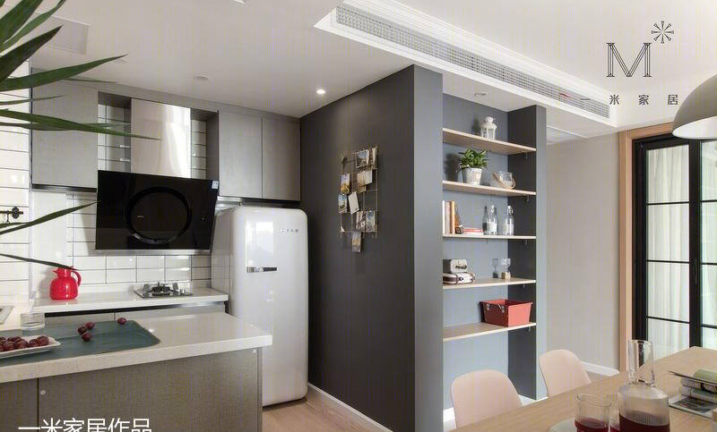 【一米家居】爱的小屋 73m² 北欧混搭-10