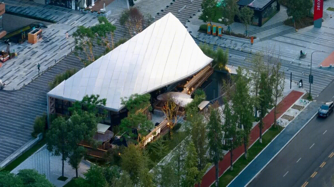 交子大道木屋顶餐厅丨中国成都丨BEHIVE 致野建筑-19