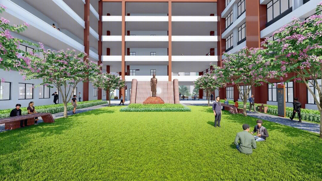 南宁市第四十三中学改扩建工程丨中国南宁丨广西华景城建筑设计有限公司-46