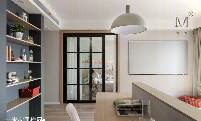 【一米家居】爱的小屋 73m² 北欧混搭-11