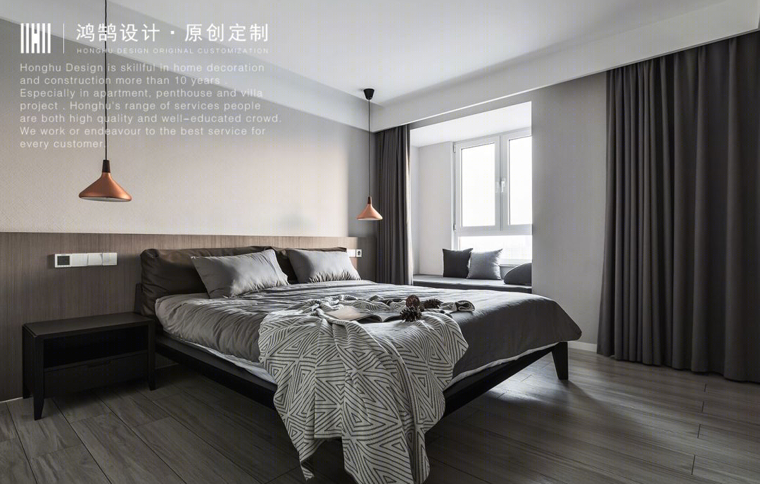 简爱 | 徐州万科城 170㎡ 超现代极简风!-15