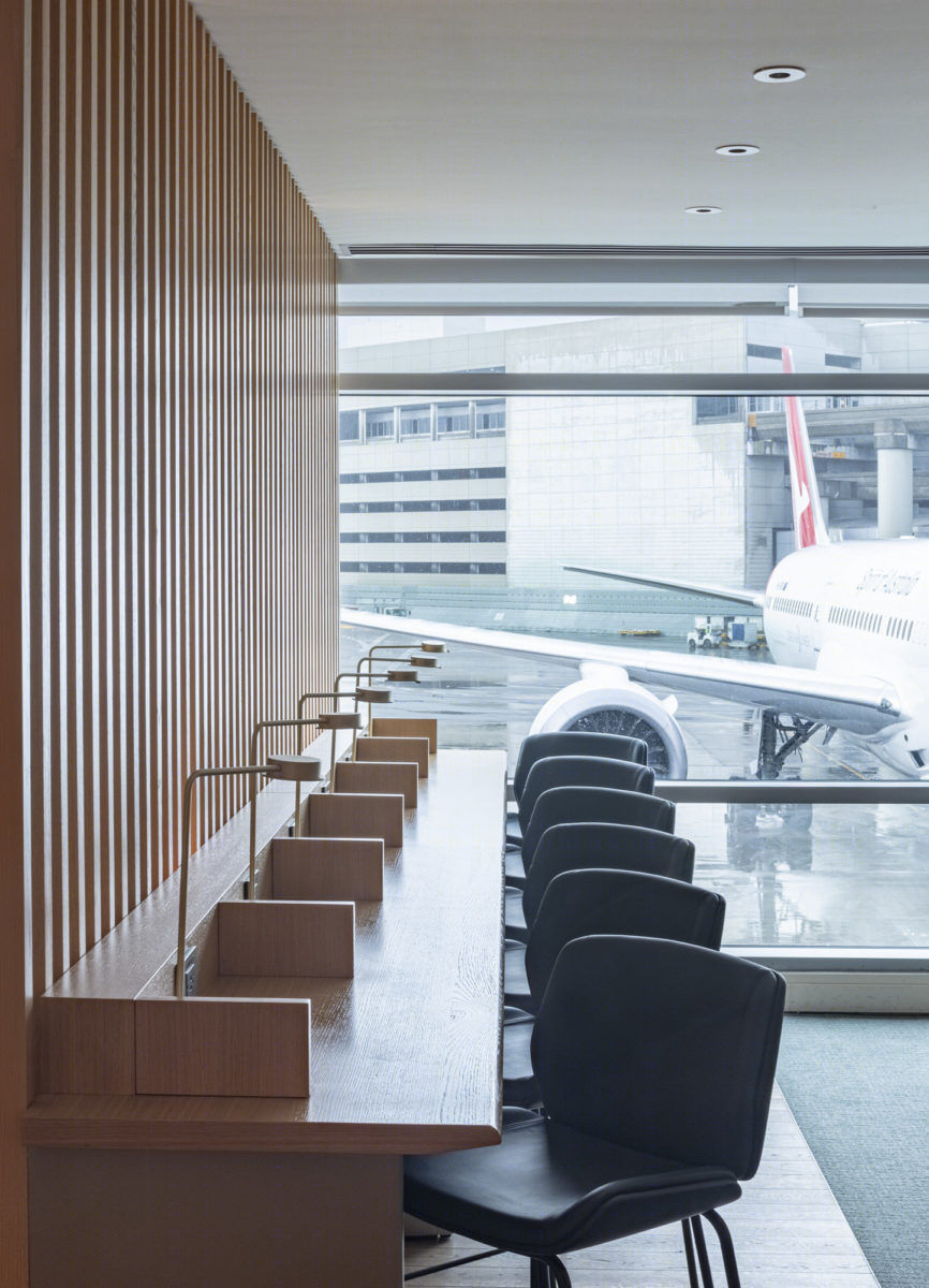 旧金山机场英国航空休息室——WDA | William Duff Architects 的优雅之作-11