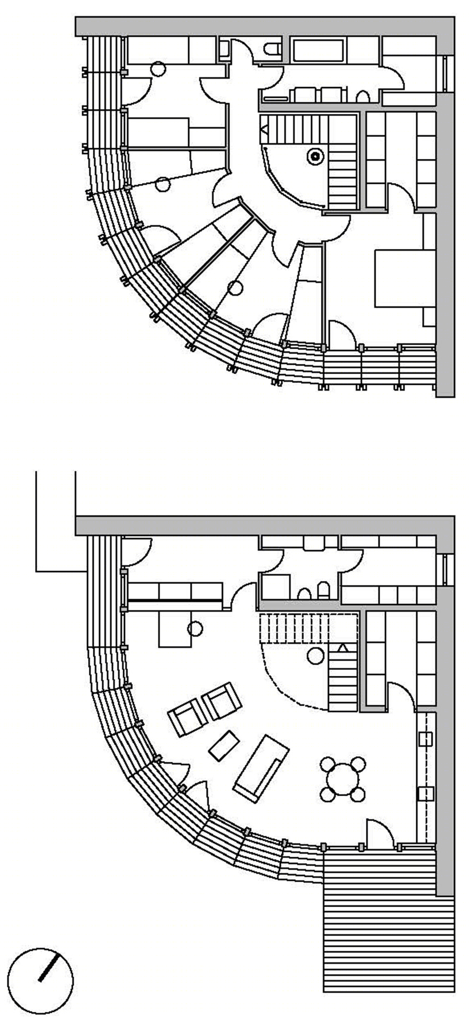 朝向太阳的绿色住宅丨Stempel & Tesar architekti-74