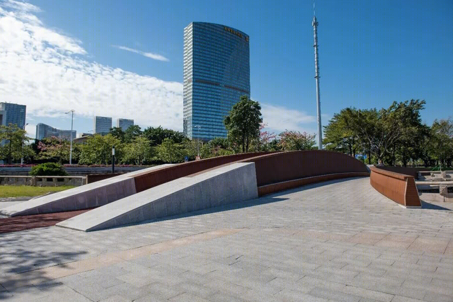 阅江路碧道步行桥丨中国广州丨贝氏建筑事务所-13