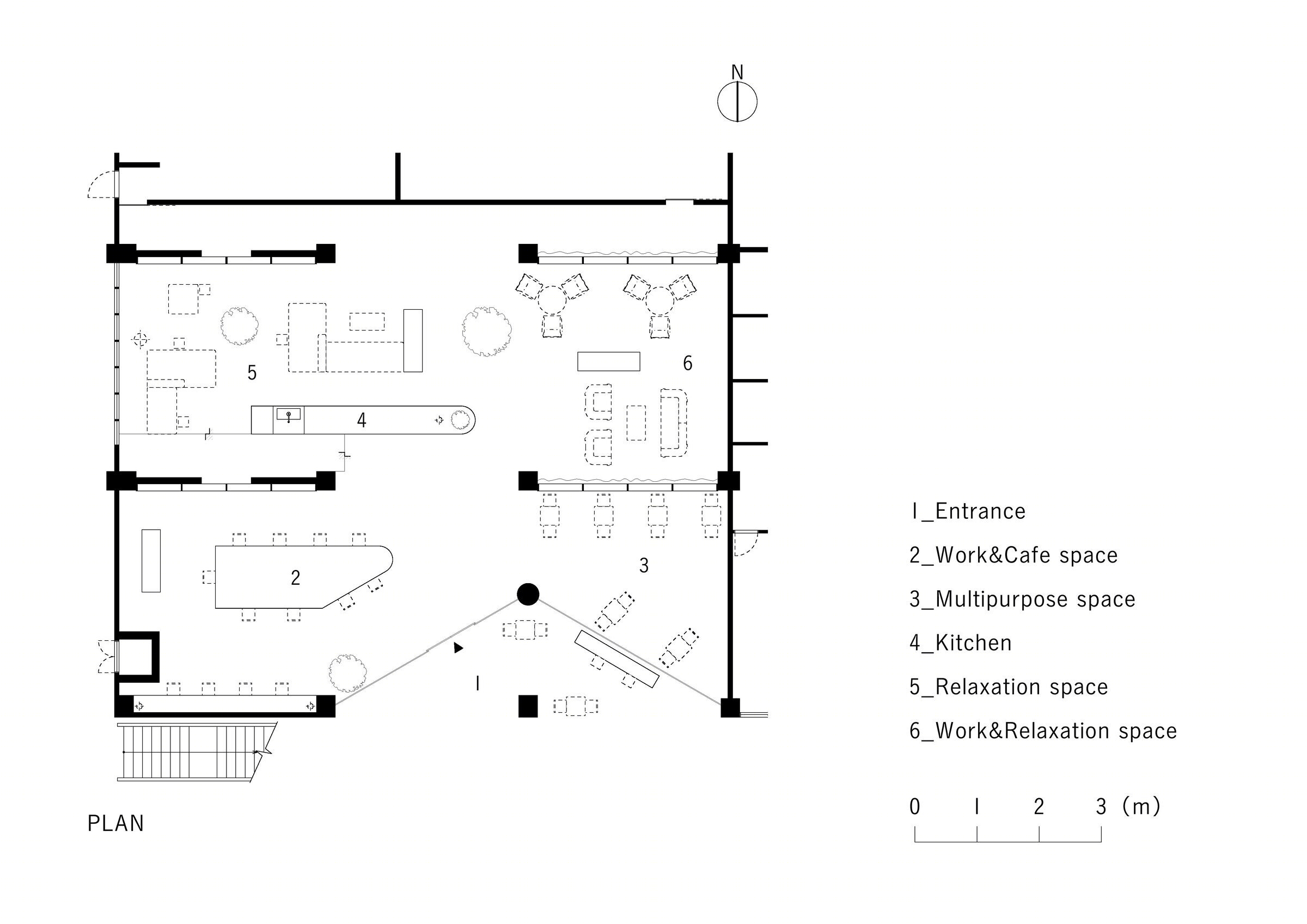 日本新药公司总部自由地址办公空间设计丨日本京都丨REIICHI IKEDA DESIGN-26