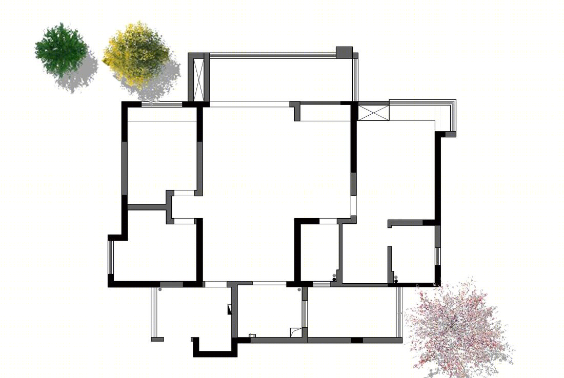 130M² 极简治愈日式平层设计-42