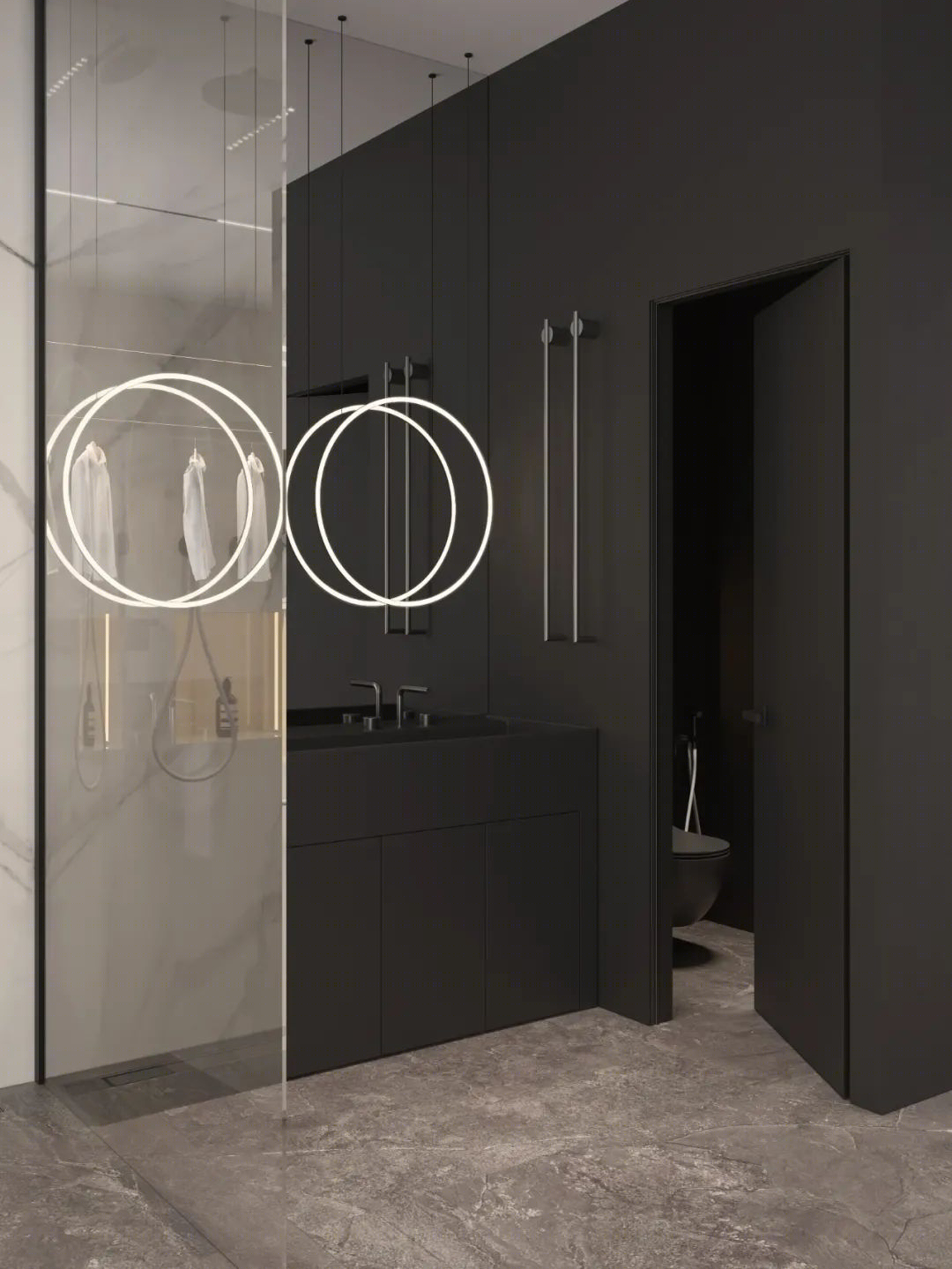 简约高级风 135㎡公寓设计丨ArtPartner Architects-35