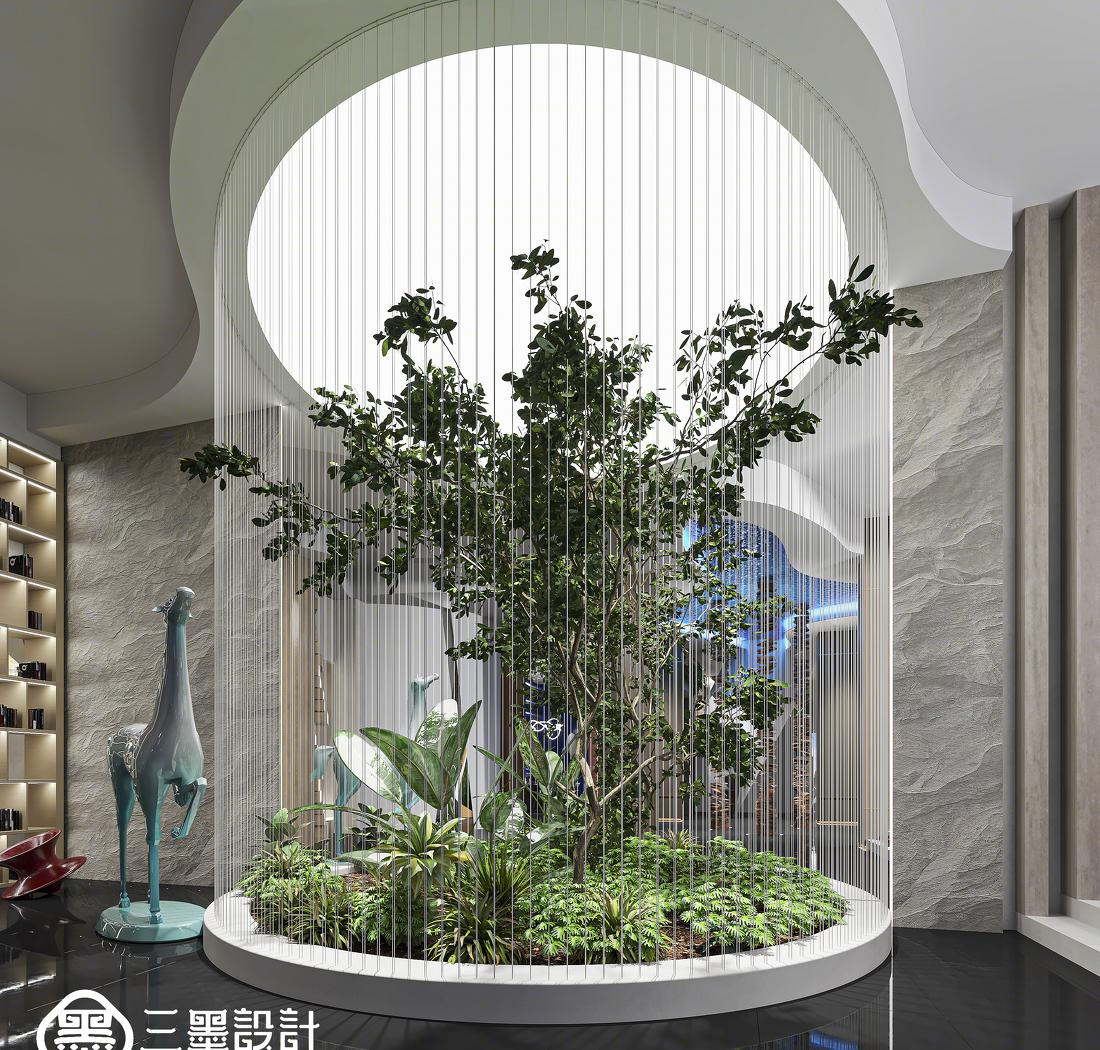 打破常规的木作展厅设计-27