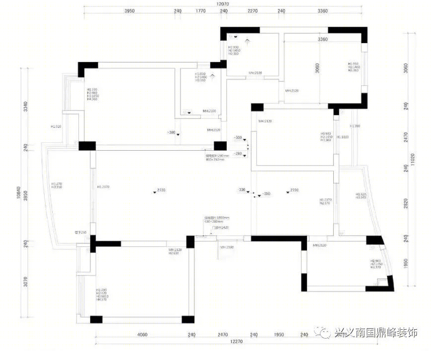 136 平米灰色调双居室 | 低调高雅、内敛柔和-2