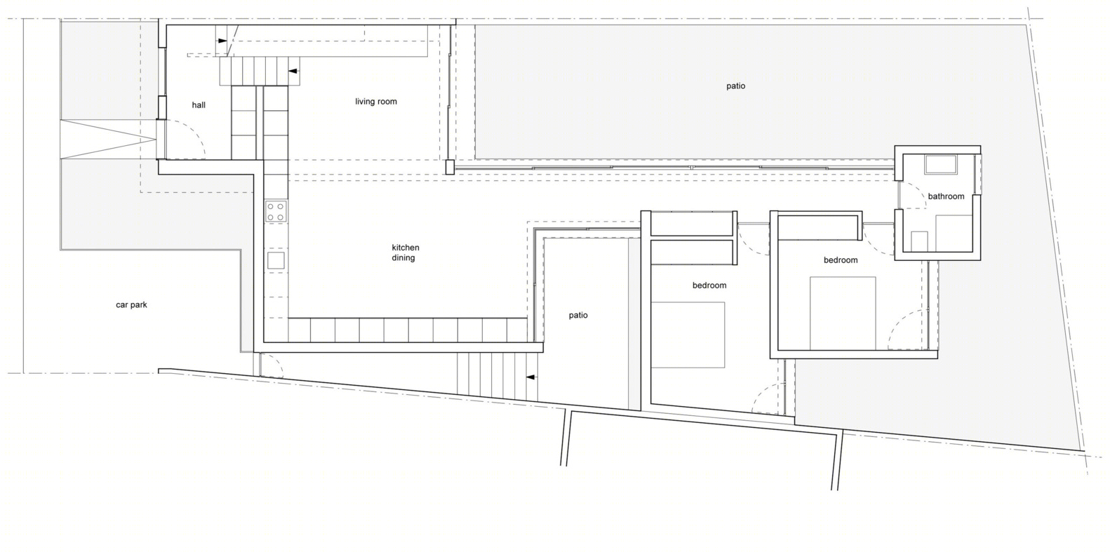 KITKAT House · 葡萄牙空隙建筑改造花园别墅丨葡萄牙里斯本丨Empty Space Architecture-42