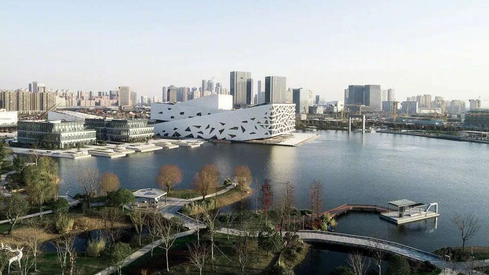 杭州余杭大剧院——水上巨龙文化地标-6