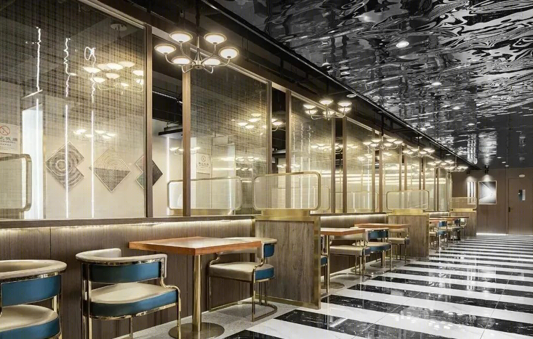 南京简约为轻的蓝湾咖啡店-7