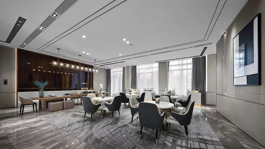 保亿·未来风景里售楼处，简约雅致，自然材质演绎现代风-28