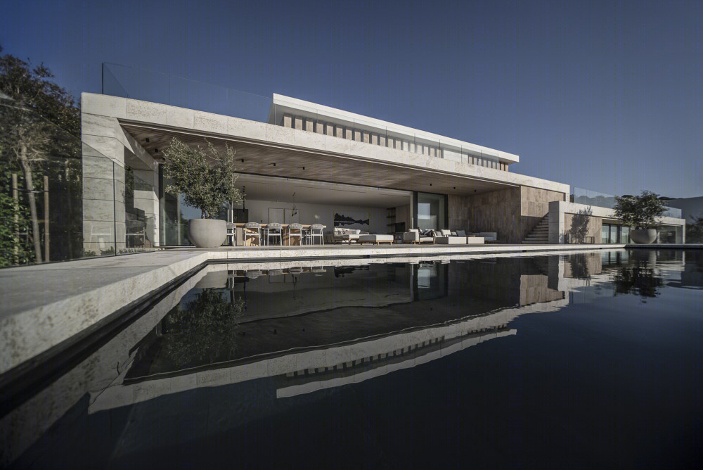 西班牙蓝色海景别墅丨ARK Architects-2